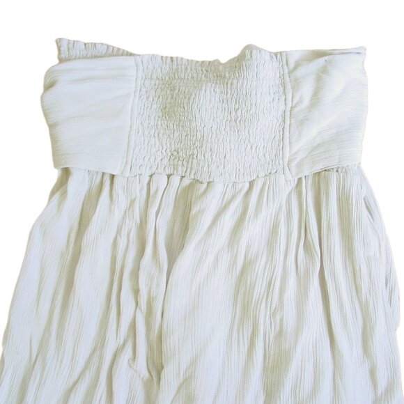 FINAL TOUCH Tiered Wide Leg Swingy Boho Palazzo Pants Women's L - Made in USA - Picture 5 of 8